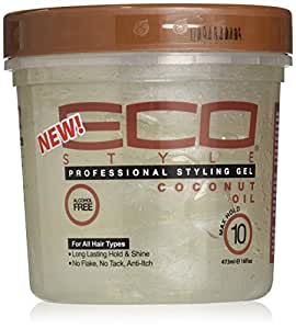 ECO Gel Black Castor & Flaxseed Oil 16oz