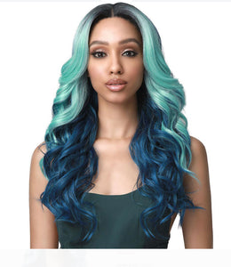 Bobbi Boss Lace Front: ANDRINA 1B/RED