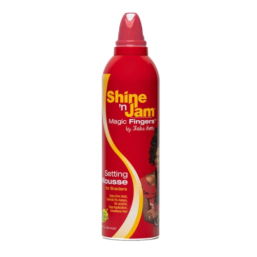 Shine & Jam Magic Fingers Setting Mousse 12oz