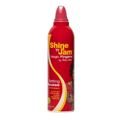 Shine & Jam Magic Fingers Setting Mousse 12oz