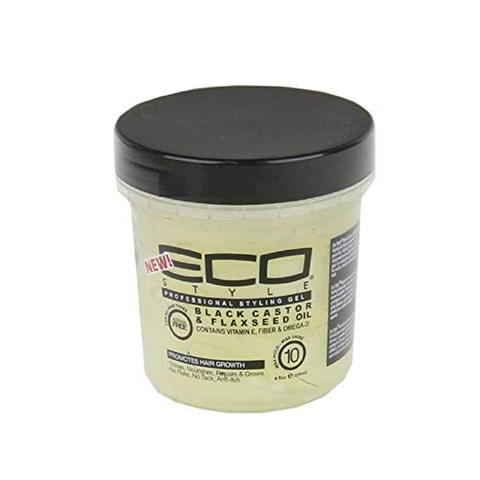 ECO Gel Black Castor & Flaxseed Oil 16oz